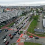 05.05.2021. Kielce. Zakorkowane miasto. Aleja Tysiąclecia PP / Jarosław Kubalski / Radio Kielce