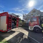 10.05.2021 Kielce. Pożar domu przy ulicy Końcowej / Wiktor Taszłow / Radio Kielce