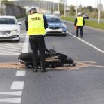 10.05.2021. Kielce. Wypadek na ulicy Krakowskiej / Jarosław Kubalski / Radio Kielce