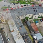 04.05.2021 Kielce. Pożar kamienicy przy ulicy Piotrkowskiej / Jarosław Kubalski / Radio Kielce