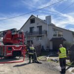 10.05.2021 Kielce. Pożar domu przy ulicy Końcowej / Wiktor Taszłow / Radio Kielce