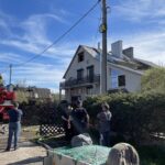 10.05.2021 Kielce. Pożar domu przy ulicy Końcowej / Wiktor Taszłow / Radio Kielce