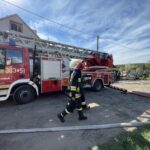 10.05.2021 Kielce. Pożar domu przy ulicy Końcowej / Wiktor Taszłow / Radio Kielce