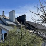 10.05.2021 Kielce. Pożar domu przy ulicy Końcowej / Wiktor Taszłow / Radio Kielce