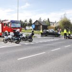 10.05.2021. Kielce. Wypadek na ulicy Krakowskiej / Jarosław Kubalski / Radio Kielce