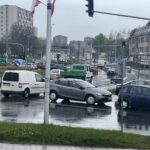 05.05.2021. Kielce. Zakorkowane miasto. Skrzyżowanie ul. Źródłowej z al. IX Wieków Kielc / Jarosław Kubalski / Radio Kielce