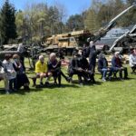 09.05.2021 Skarżysko-Kamienna. Wernisaż wystawy „Z ziemi włoskiej do Polski, czyli dzieje Mazurka Dąbrowskiego” / Anna Głąb / Radio Kielce