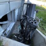 12.05.2021. Kielce. Wypadek w pobliżu punktu szczepień przeciw COVID-19 w Targach Kielce / Wiktor Taszłow / Radio Kielce