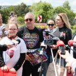 26.05.2021. Kielce. Otwarcie ronda WOŚP. Na zdjęciu (w środku): Jurek Owsiak / Wiktor Taszłow / Radio Kielce