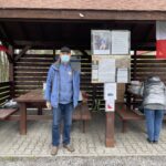 03.05.2021 Końskie. Spacer historyczny. Na zdjęciu Wojciech Pasek - prezes koneckiego PTTK / Magdalena Galas-Klusek / Radio Kielce