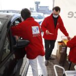 06.05.2021 Kielce. Punkt szczepień typu drive-thru przy Targach Kielce / Jarosław Kubalski / Radio Kielce