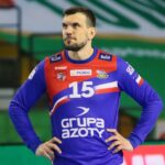 20.05.2021 Kielce. Mecz Łomża Vive Kielce – Azoty Puławy. Na zdjęciu: Michał Jurecki / Wiktor Taszłow / Radio Kielce