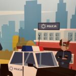 12.05.2021 Końskie. Spotkanie dotyczące dodatkowych patroli / Magdalena Galas-Klusek / Radio Kielce