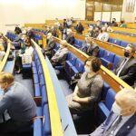 06.05.2021. Kielce. Podpisanie umów o przekazaniu pieniędzy z Rządowego Funduszu Rozwoju Dróg / Jarosław Kubalski / Radio Kielce