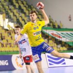 20.05.2021 Kielce. Mecz Łomża Vive Kielce – Azoty Puławy. Na zdjęciu: Sigvaldi Gudjonsson / Wiktor Taszłow / Radio Kielce