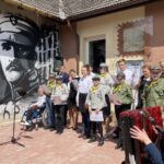 21.05.2021. Barycz. Odsłonięcie tablicy 74. Górnośląskiego Pułku Piechoty / Magdalena Galas-Klusek / Radio Kielce