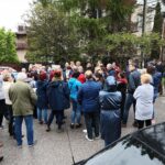 25.05.2021. Kielce. Protest mieszkańców osiedla Baranówek / Wiktor Taszłow / Radio Kielce