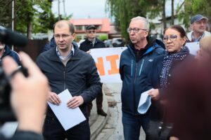 25.05.2021. Kielce. Protest mieszkańców osiedla Baranówek / Wiktor Taszłow / Radio Kielce