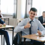 26.05.2021. Kielce. Egzamin ósmoklasisty. SP 39 / Wiktor Taszłow / Radio Kielce