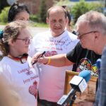 26.05.2021. Kielce. Otwarcie ronda WOŚP / Wiktor Taszłow / Radio Kielce