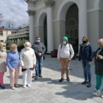 09.05.2021. Bukso-Zdrój. Rajd pieszy szlakiem drewnianego budownictwa sakralnego wzdłuż Maskalisu / Marta Gajda / Radio Kielce