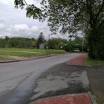 23.05.2021 Czarnocin. Centrum miejscowości, które zostanie poddane rewitalizacji / Marta Gajda / Radio Kielce