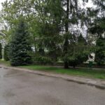 23.05.2021 Czarnocin. Centrum miejscowości, które zostanie poddane rewitalizacji / Marta Gajda / Radio Kielce