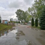 23.05.2021 Czarnocin. Centrum miejscowości, które zostanie poddane rewitalizacji / Marta Gajda / Radio Kielce