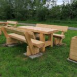 23.05.2021. Stradów. Nowe elementy małej infrastruktury rekreacyjnej / Marta Gajda / Radio Kielce