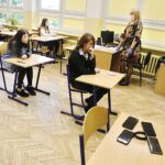 25.05.2021 Kielce. Egzamin ósmoklasisty. SP 19 / Jarosław Kubalski / Radio Kielce