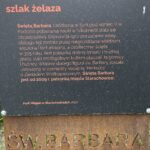 01.05.2021. Starachowice. Park im. Stefana Żeromskiego, który powstał na miejscu dawnej kopalni Herkules. Ścieżka edukacyjna / Anna Głąb / Radio Kielce