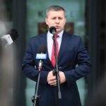 27.05.2021. Kielce. Otwarcie Punktu Promocji Miasta. Na zdjęciu: Marcin Piętak - prezes Regionalnej Organizacji Turystycznej / Wiktor Taszłow / Radio Kielce