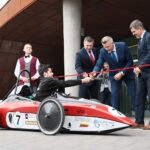 27.05.2021. Kielce. Otwarcie Punktu Promocji Miasta. Na zdjęciu (od lewej): Marcin Piętak - prezes Regionalnej Organizacji Turystycznej, Bogdan Wenta - prezydent Kielc, Jarosław Karyś - wiceprzewodniczący rady miasta / Wiktor Taszłow / Radio Kielce