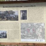 08.05.2021. Jeziórko, Uroczystości na polanie Dionizego Czachowskiego w 158 rocznicę bitwy / Anna Głąb / Radio Kielce