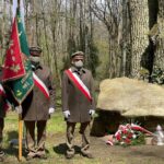 08.05.2021. Jeziórko, Uroczystości na polanie Dionizego Czachowskiego w 158 rocznicę bitwy / Anna Głąb / Radio Kielce