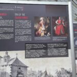 03.05.2021 Sandomierz. Wystawa plenerowa poświęcona Konstytucji 3 Maja / Grażyna Szlęzak-Wójcik / Radio Kielce