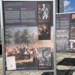 03.05.2021 Sandomierz. Wystawa plenerowa poświęcona Konstytucji 3 Maja / Grażyna Szlęzak-Wójcik / Radio Kielce