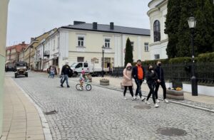 01.05.2021 Sandomierz. Turyści odwiedzają miasto w majówkę / Grażyna Szlęzak-Wójcik / Radio Kielce