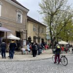 01.05.2021 Sandomierz. Turyści odwiedzają miasto w majówkę / Grażyna Szlęzak-Wójcik / Radio Kielce