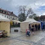 02.05.2021 Sandomierz. Zbiórka pieniędzy dla półrocznego Bartusia Przychodzkiego / Grażyna Szlęzak-Wójcik / Radio Kielce