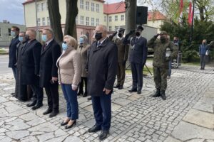 08.05.2021. Sandomierz. Uroczystości z okazji   rocznicy zakończenia II wojny światowej / Grażyna Szlęzak-Wójcik / Radio Kielce