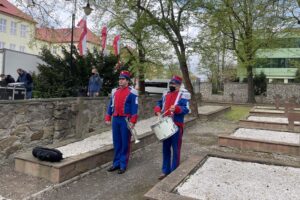 08.05.2021. Sandomierz. Uroczystości z okazji   rocznicy zakończenia II wojny światowej / Grażyna Szlęzak-Wójcik / Radio Kielce