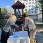 09.05.2021 Sandomierz. Poświęcenie kapliczki Matki Bożej Uzdrowienia Chorych / Grażyna Szlęzak-Wójcik / Radio Kielce