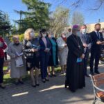 09.05.2021 Sandomierz. Poświęcenie kapliczki Matki Bożej Uzdrowienia Chorych / Grażyna Szlęzak-Wójcik / Radio Kielce