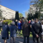 09.05.2021 Sandomierz. Poświęcenie kapliczki Matki Bożej Uzdrowienia Chorych / Grażyna Szlęzak-Wójcik / Radio Kielce