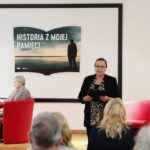 28.05.2021. Kielce. OMPIO. Prezentacja książki "Historia z mojej pamięci". Na zdjęciu (z prawej): Ewa Chabielska - dyrektor Wzgórza Zamkowego / Wiktor Taszłow / Radio Kielce