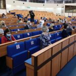 28.05.2021. Kielce. Urząd Wojewódzki. Podpisanie umów  z organizacjami pozarządowymi dotyczące wsparcia w obszarze pomocy społecznej / Wiktor Taszłow / Radio Kielce