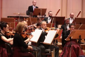 28.05.2021. Kielce. Filharmonia Świętokrzyska - Koncert laureatów najstarszych grup Konkursu im. Moszkowskiego / Wiktor Taszłow / Radio Kielce