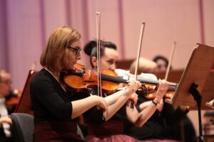 28.05.2021. Kielce. Filharmonia Świętokrzyska - Koncert laureatów najstarszych grup Konkursu im. Moszkowskiego / Wiktor Taszłow / Radio Kielce