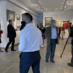 28.05.2021. Sandomierz. Wystawa poplenerowa kieleckiej delegatury PSEP / Grażyna Szlęzak-Wójcik / Radio Kielce